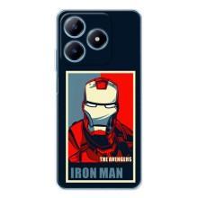 Чехол Супергерой Железный человек на Realme C63 4G – Art Iron man