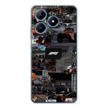 Чехол Формула1 на Realme C63 4G – Коллаж Ф1