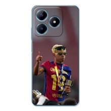 Чехол с футболистом Ламин Ямаль Realme C63 4G (Lamine Yamal)