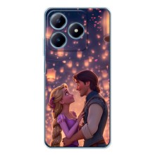 Чехол Рапунцель для Realme C63 4G (Принцесса и принц)