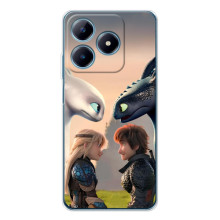 Чехол как приручить дракона на Realme C63 4G – Гикавка и Астрид