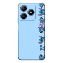 Чехол с принтом Стич на Realme C63 4G – Стич фон