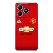 Силиконовые Чехлы принт Футбол на Realme C63 4G – Man United