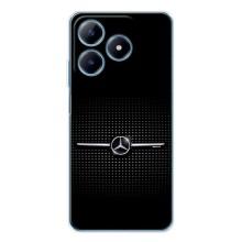 Силиконовый бампер с картинкой машины на Realme C63 4G (Mercedes)