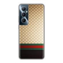 Чехлы Бренд GUCCI для Realme C65 – Фон Гуччи