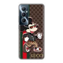 Чехлы Бренд GUCCI для Realme C65 – Маус Гуччи