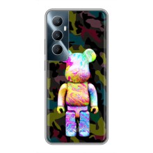 Чехлы для Realme C65 - Bearbrick Louis Vuitton (PREMIUMPrint) (Яркий Bearbrick)