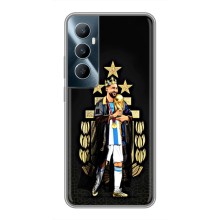 Чохли для Realme C65 (Leo чемпіон) (AlphaPrint) (Мессі Король)