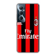 Чехлы для Realme C65 (VPrint) - Футбольные клубы (Milan)