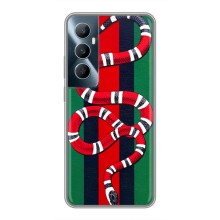 Чехлы ГУЧЧИ для Реалми С65 (AlphaPrint) (Gucci змия)