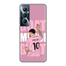 Чехлы Лео Месси в Майами на Realme C65 – GOAT MESSI