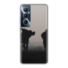 Чехлы на военную тематику для Realme C65 – Бой солдат