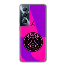 Чехлы PSG для Realme C65 (AlphaPrint) (яркий ПСЖ)