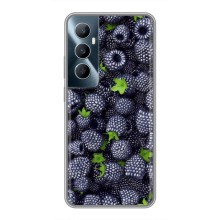 Чехлы с Фруктами для Realme C65 (VPrint) (Ежевика)