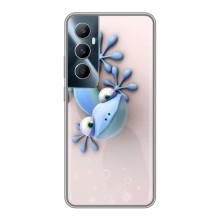 Чехлы с изображением разных животных для Realme C65 (Геккон)