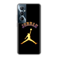 Чехлы для Realme C65 - с картинкой JORDAN (AlphaPrint) (Jordan Gold)