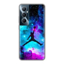 Чехлы для Realme C65 - с картинкой JORDAN (AlphaPrint) (Яркий Джордан)
