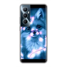 Чехлы с картинкой Лисички для Realme C65 (VPrint) (Яркая лисичка)