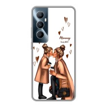 Чохол з друком для Realme C65 - (Мама з дитинкою) (AlphaPrint) (Донька і мама)