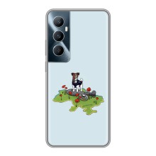 Чехлы с картинкой собаки Патрон для Realme C65 (AlphaPrint) (Сапер Пес)
