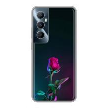 Чохли з принтом Троянд для Realme C65 – Нічна троянда
