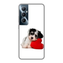 Чехлы с собаками для Realme C65 (VPrint) (Песик)