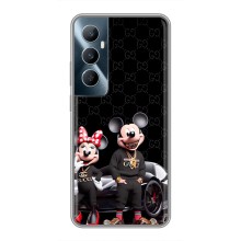 Чехол Disney Mouse Realme C65 (PREMIUMPrint) (Семья Маусов)