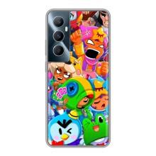 Чехол для Realme C65 Бравл Старс (VPrint)