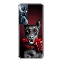 Чехол ДОБЕРМАН для Realme C65 – Доберман злой