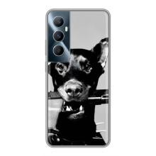 Чехол ДОБЕРМАН для Realme C65 – Опасный доберман