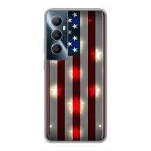 Чохол Прапор USA для Realme C65 (Прапор США 2)