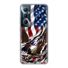 Чохол Прапор USA для Realme C65 (Прапор USA)