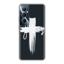 Чехол для Realme C65 (AlphaPrint) - (Христианские) (Иисус)