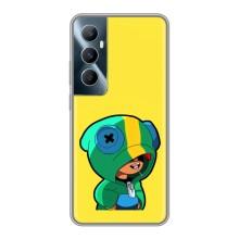 Чехол Бравл Старс для Realme C65 – Леон (LEON)