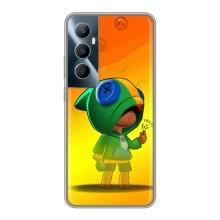Чехол Бравл Старс для Realme C65 – LEON в кофте