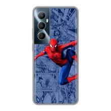Силиконовый Чехол для Realme C65 – Человек Паук