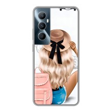 Чехол с печатью для Realme C65 - (Мода) (AlphaPrint) (Путешествие)