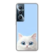 Чохол на тематику: Коти для Realme C65 – Білий кіт