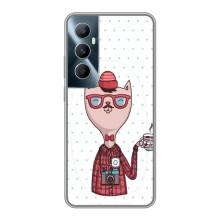 Чохол на тематику: Коти для Realme C65 – Кіт аристократ