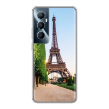 Чехол Эйфелева Башня для Realme C65 - (AlphaPrint) (Дорога в Париж)