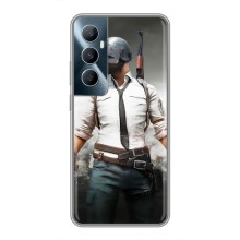 Чехол PUBG для Реалми С65 (AlphaPrint) (Пабг мен)