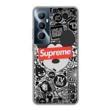 Чохол з Брендами одягу на Реалмі С65 – Supreme Маус