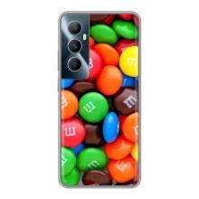 Чохол з зображенням смачної їжі для Realme C65 – Різнокольорові M&M'S