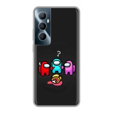 Чехол Амонг Ас для Realme C65 (AlphaPrint) (Импостер)