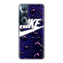 Чехол для Realme C65 - с принтом Найк (AlphaPrint) (Найк принт)