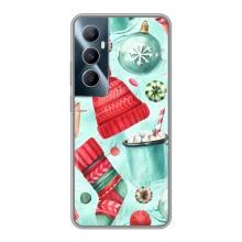Чохол Санта Клаус для Realme C65 (Одяг)