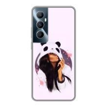 Чехол Стильные девушки на Realme C65 (В пижаме)