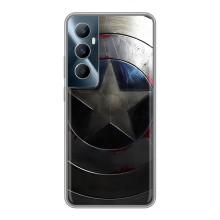 Чохол с Щітом Капітана Америки на Realme C65 – Ретро Щит Капітана