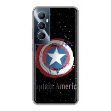 Чохол с Щітом Капітана Америки на Realme C65 – Щит Капітана