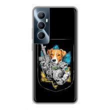 Чохол з принтом для Realme C65 – Патрон Воїн